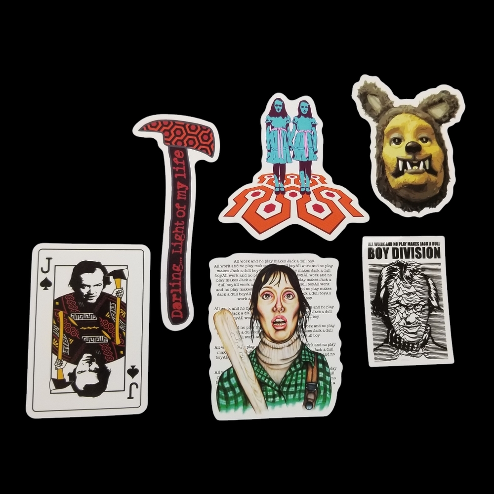 The Shining Set Of 6 Vinyl Stickers